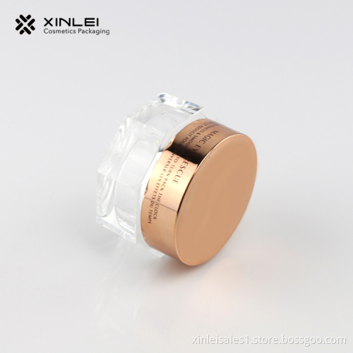15 g Octangle Shape Cosmetics Acrylic Jar